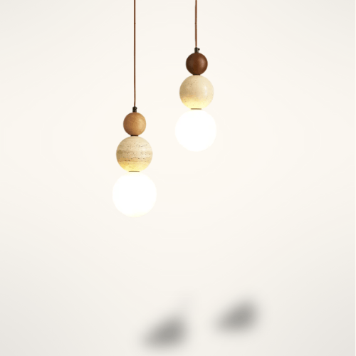 Lampe Art & Déco Moderne | GATSBIA Pierre-Bois