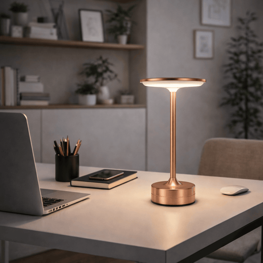 Lampe de Table LED Tactile | Éclairage Design Rechargeable et Ambiance Moderne